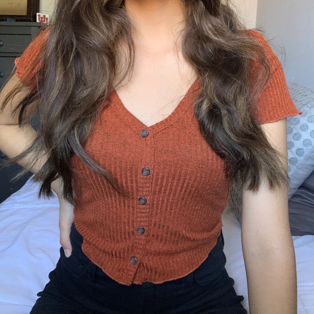 Forever 21 V Neck Shirt